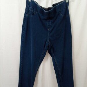 Basic Editions Size XXL Pull On Jeans Comfort Stretch Waistband